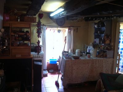 Old kitchen.